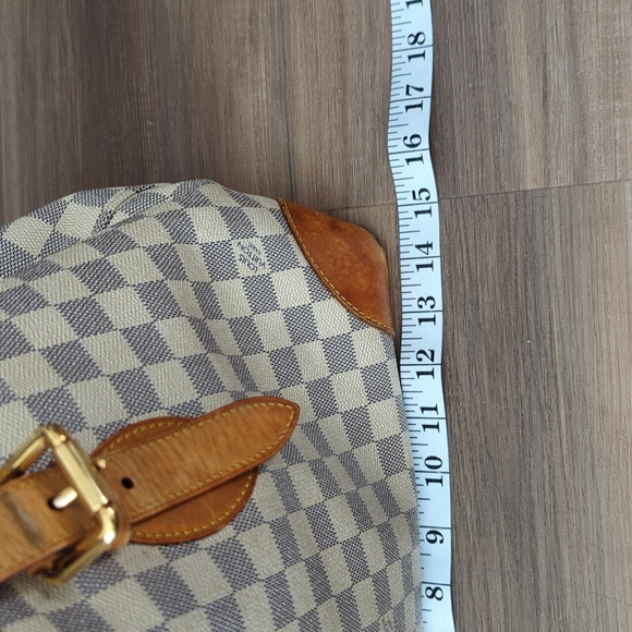 LV Damier Azur Hampstead snap side tote - Picture 14 of 16